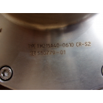 L 550 mm D 215 mm Roestvrij staal, Van der Graaf . TM215A40-0610 CR-S2. UNUSED.